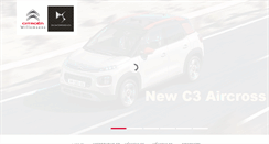 Desktop Screenshot of citroen-willemsens.be